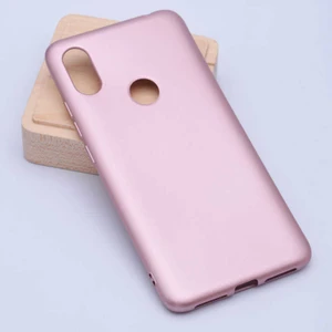 Xiaomi Redmi S2 Kılıf Silikon Yumuşak Dokulu Premium- Rose Gold