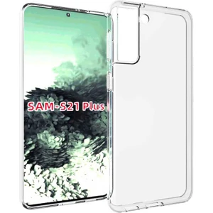 Galaxy S21 Plus Kılıf Şeffaf Silikon Lüx