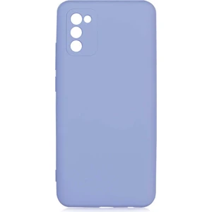 Galaxy A02S Kılıf Lansman Içi Kadife Silikon- Lila