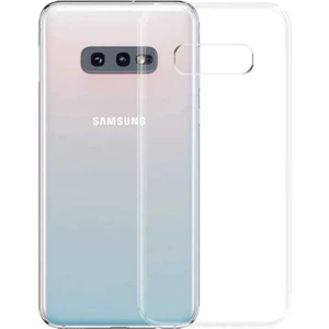 Galaxy S10E Kılıf Şeffaf Silikon Lüx