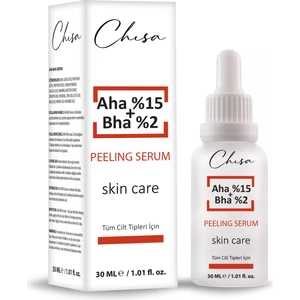 AHA 15% + BHA 2% Peeling Serum 30 ml – Ölü Deriye Veda, Işıltılı Cilde Merhaba!