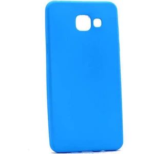 Galaxy A7 2016 Kılıf Silikon Yumuşak Dokulu Premium- Mavi