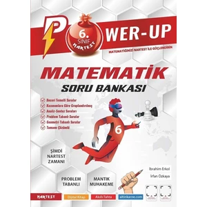 Nartest Yayınevi 6. Sınıf Power-Up Matematik Soru Bankası