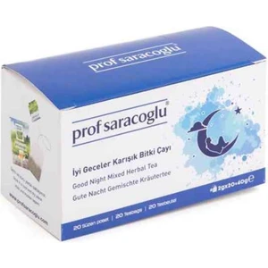 Prof Saraçoğlu Iyi Geceler Bitki Çayı