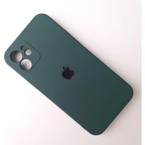 Pirok Store Apple iPhone 12 Kamera Korumalı İçi kadife Silikon Kılıf