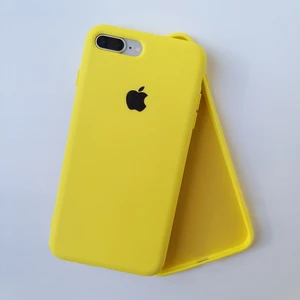 More Gsm iPhone 7 Plus / 8 Plus Uyumlu Lansman İçi Kadife Silikon Kılıf