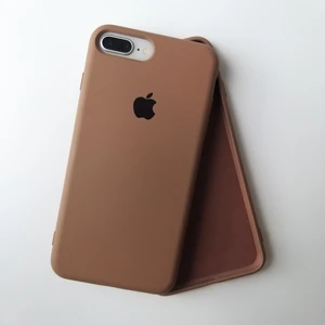 More Gsm iPhone 7 Plus / 8 Plus Uyumlu Lansman İçi Kadife Silikon Kılıf