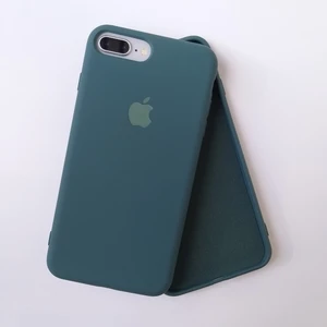 More Gsm iPhone 7 Plus / 8 Plus Uyumlu Lansman İçi Kadife Silikon Kılıf