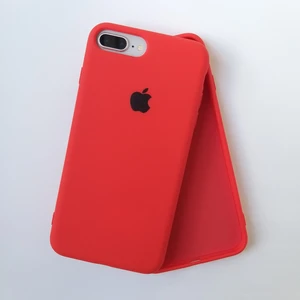 More Gsm iPhone 7 Plus / 8 Plus Uyumlu Lansman İçi Kadife Silikon Kılıf
