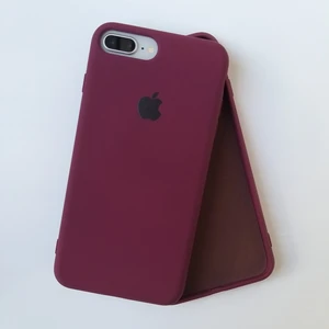 More Gsm iPhone 7 Plus / 8 Plus Uyumlu Lansman İçi Kadife Silikon Kılıf
