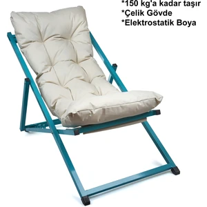 Bora Şezlong Seti Bahçe&balkon&teras&plaj Katlanır Set -1 Şezlong