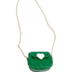 Shınlea Çocuklar Crossbody Çanta Prenses Omuz Çantası Sevimli Kız Moda Zincir Bozuk Cüzdan (Yurt Dışından)