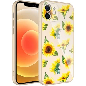 Wowlcraft Wowlery Apple iPhone 11 Uyumlu Kılıf Iç Yüzeyi Kadife Kamera Korumalı Parlak Renkli Desenli Kılıf