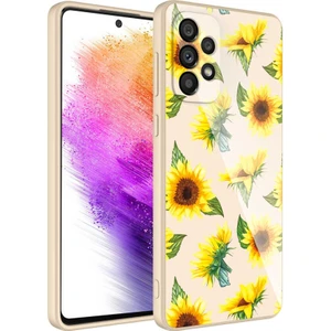 Samsung Galaxy A33 5g Uyumlu Kılıf Iç Yüzeyi Kadife Kamera Korumalı Parlak Renkli Desenli Kılıf