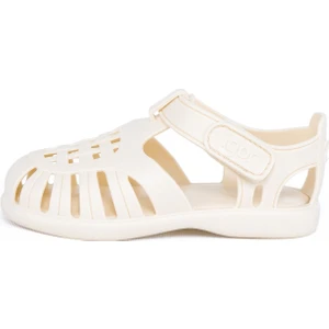 S10271 Tobby Solid Çocuk Fildişi Sandalet