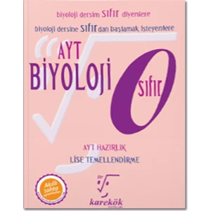 Karekök Yayıncılık AYT Biyoloji Sıfır