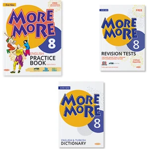 Kurmay Yayınları 8.Sınıf Practıce Book & Dıctıonary & Revısıon Tests (3’ Lü Set)
