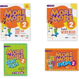 Kurmay Yayınları 2.Sınıf Practıce Book & Workbook & Hikaye Seti & Craft Book - 4’lü Set 2023