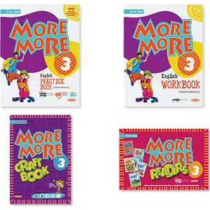 Kurmay Yayınları 3.Sınıf Practıce Book & Workbook & Hikaye Seti & Craft Book - 4'Lü Set