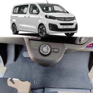 Opel Zafira Life 3D Havuzlu Paspas 2021 ve Sonrası Peugeot Expert Traveller/Citroen Jumpy