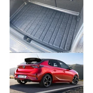 Born Garage 2021 Opel Corsa F Bagaj Havuzu 3D Uyum Kokusuz Kauçuk