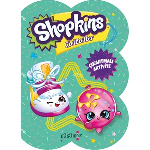Yakamoz Yayınları Shopkins Cicibebeler Çıkartmalı Aktivite Kitabı - Yeşil