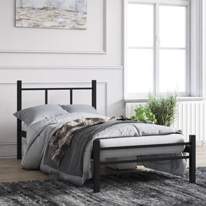 Metal Karyola, Defne Metal Karyola 100X200 cm Siyah Renk