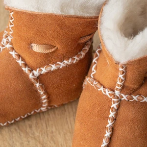 Sare Baby Organik Deri Bebek Botu Bebek Patiği