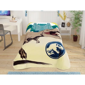 Lisanslı Battaniye Jurassic World Tek Kişilik