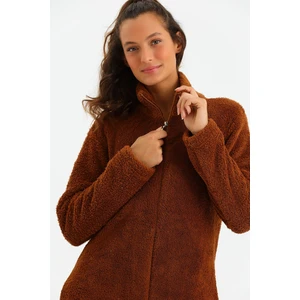 Fermuarlı Dik Yaka Welsoft Mont DS23KB235905