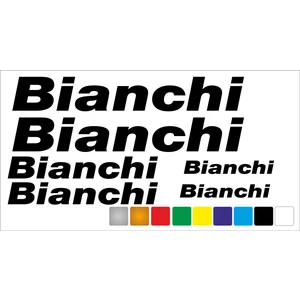 Oto Sticker Bianchi Bisiklet Kadro Sticker Seti Premium Kalite