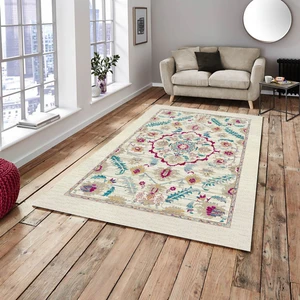 Meka Home Teship Model Lastikli Halı Örtüsü