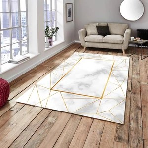 Meka Home Platin Model Lastikli Halı Örtüsü