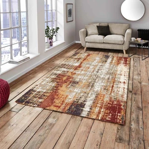 Meka Home Kırmızı Bordo Kiremit Model Lastikli Halı Örtüsü