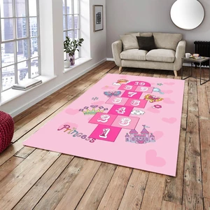 Meka Home Seksek Model Lastikli Halı Örtüsü