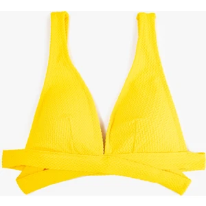 Üçgen Bikini Üstü Dokulu