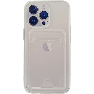 Aqua Aksesuar iPhone 13 Pro Kılıf Kart Şeffaf Silikon