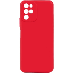 Case 4u Omix X700 Kılıf Kamera Korumalı Mat Renkli Yumuşak Kalın Sağlam Silikon Kılıf Biye Kırmızı