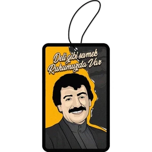 Mad Accessories Müslüm Gürses Deli Gibi Sevmek Tasarımlı Oto Araç Kokusu