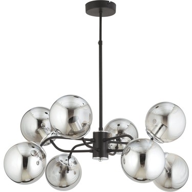 Trendylight Karaca 8 Li Siyah Krom Yana Fiyatı - Taksit Seçenekleri