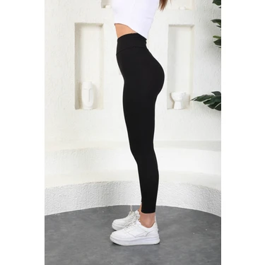 Basic Self Patterned Seamless Yüksek Bel Toparlayıcı Spor Korse