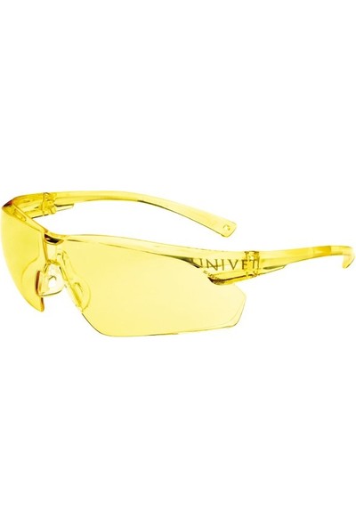 Univet 505U.00.00.19 Uv Sarı Koruyucu Gözlük+Gasket(Gözlük Aparatı)