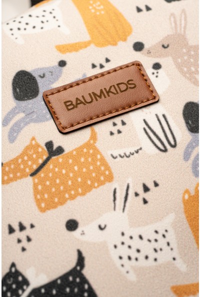 Baumkids Renkli Köpekler Desenli Çocuk Sırt Çantası