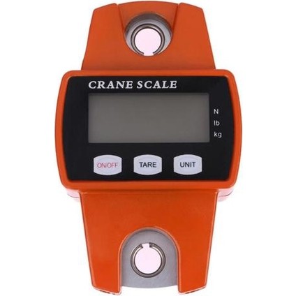Ağırlık 300KG Mini Vinç Ölçeği Taşınabilir LCD Dijital Elektronik Asılı Kanca Ölçeği Ağır Hizmet Kilit Aracı (Yurt Dışından)