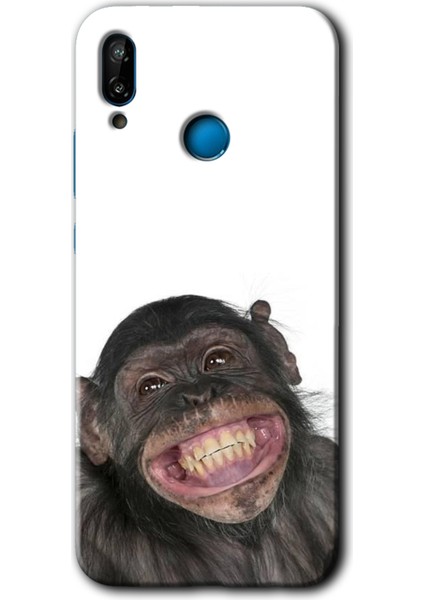Huawei P20 Lite Kılıf Hd Desen Baskılı Arka Kapak + Temperli Cam - Şıpsevdi Aşk