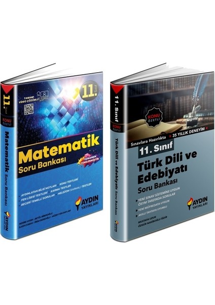 11. Sınıf Matematik + Edebiyat Soru Seti 2 Kitap 2023