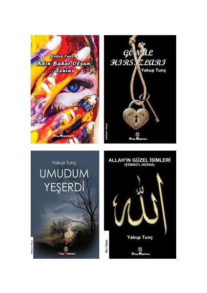 Yakup Tunç Kitapları 4 Kitap Set