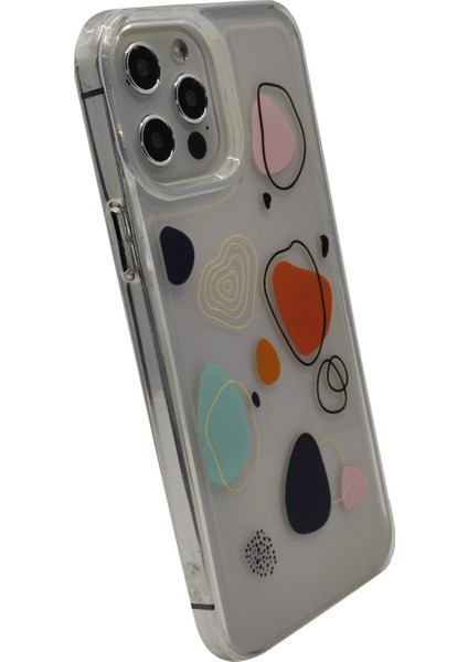 Apple iPhone 12 Pro Max Uyumlu Dizayn Soft Arka Koruma
