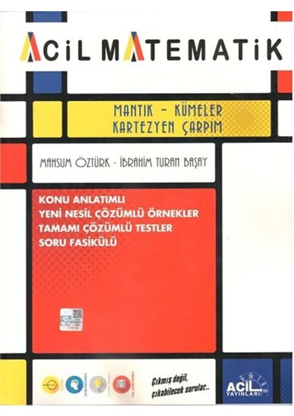 mantık Kümeler Kartezyen Çarpım Konu Anlatımlı Soru Fasikülü 2023