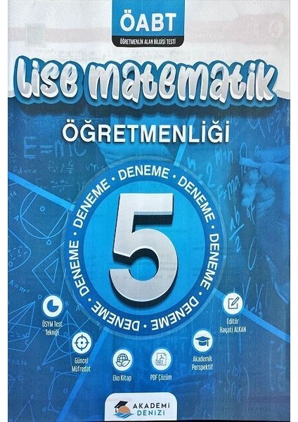 Akademi Denizi Öabt Lise Matematik Öğretmenliği 5 Deneme